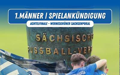 1/8-Finale Wernesgrüner Sachsenpokal